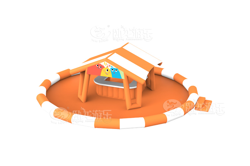 夏季水乐园的好搭档——遮阳水中吧台