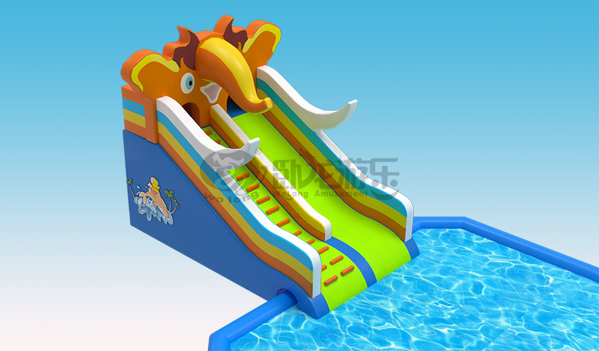欢乐象水滑梯:为水乐园打造亲子游乐亮点