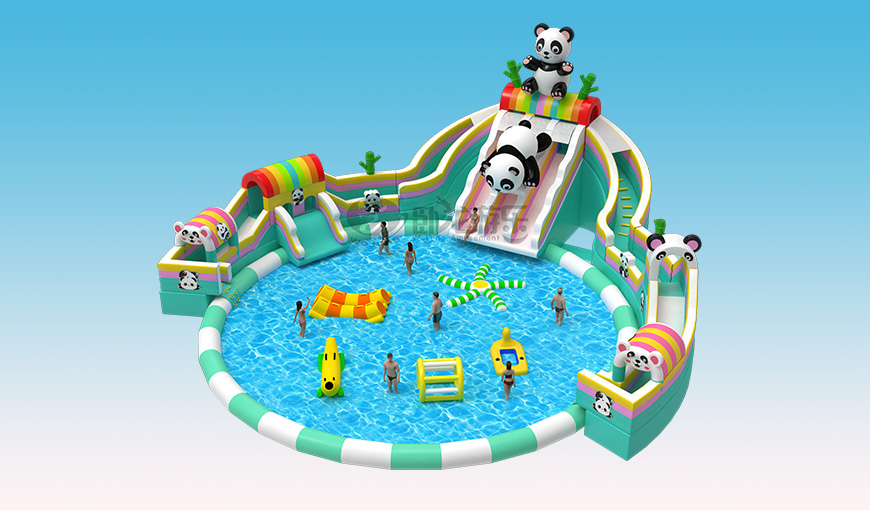 熊猫乐园,夏日戏水的快乐载体