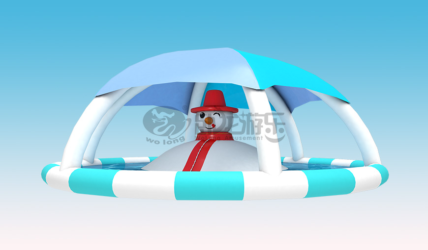 夏日玩水选择遮阳水池,自带遮阳棚